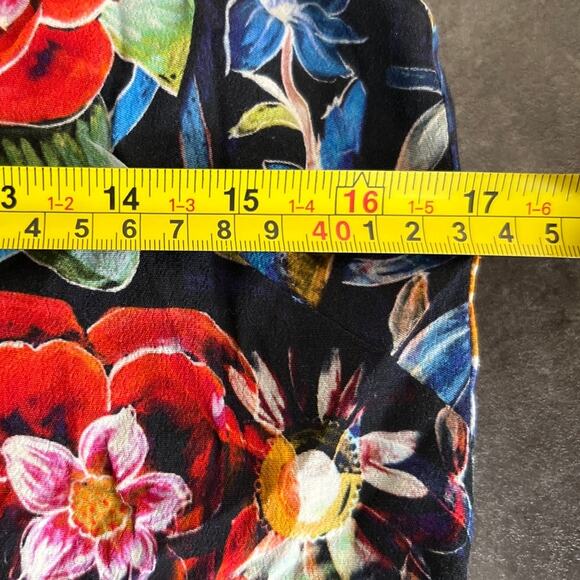 Fifteen Twenty Camisole Floral Sleeveless Spaghetti Straps Top Size XS - Picture 6 of 6